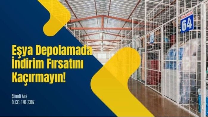 Antalya eşya depolamada %10 indirim fırsatı